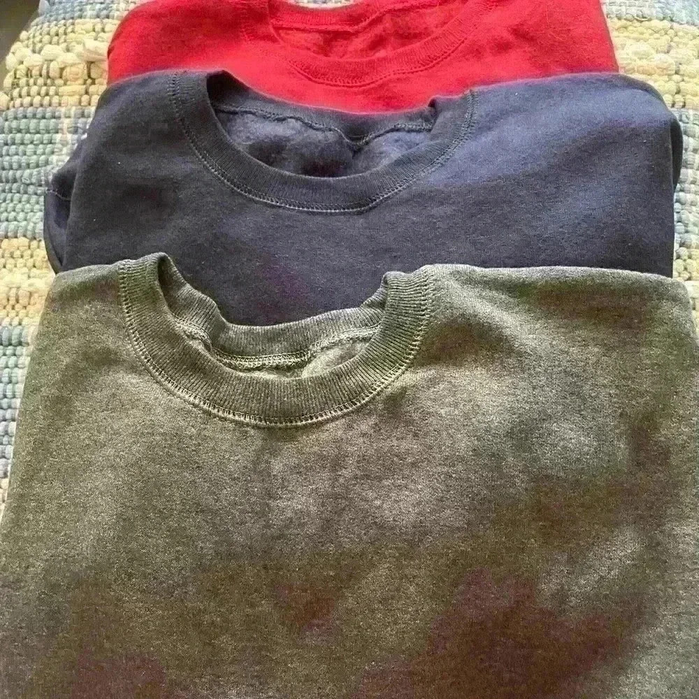 NWOT 3 Hanes Kid Sweatshirts